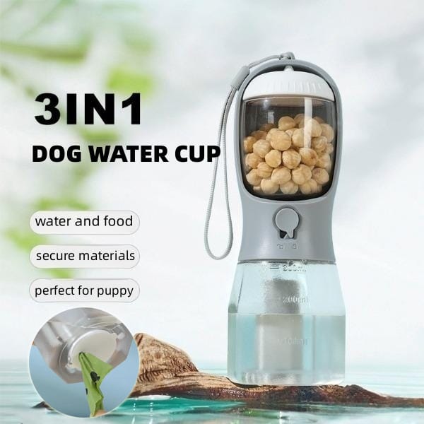 070e0401-e0cd-4af2-912a-19e0b03740fc-4.jpg AdventurePaw™ 3-in-1 Portable Dog Water Bottle, Food Container & Waste Bag Dispenser for Travel Walks