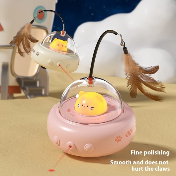Interactive Cat Toy – Ultimate Smart UFO Cat Toy for Indoor Cats