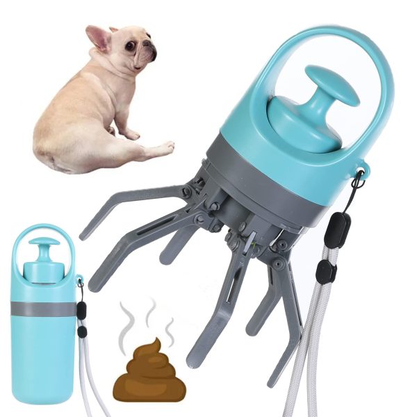 Dog Pooper Scooper – ClawPick™ Portable 2-in-1 Waste Grabber