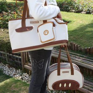 Cute Bread Style Cat Carrier