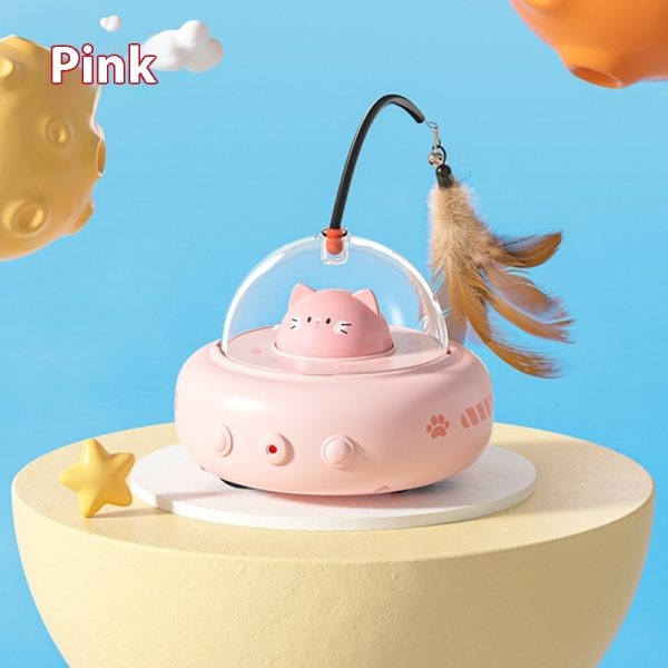 Interactive Cat Toy – Ultimate Smart UFO Cat Toy for Indoor Cats