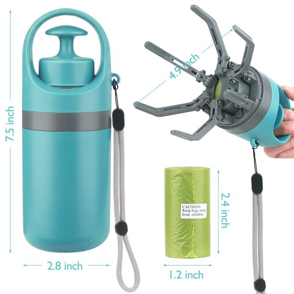 Dog Pooper Scooper – ClawPick™ Portable 2-in-1 Waste Grabber