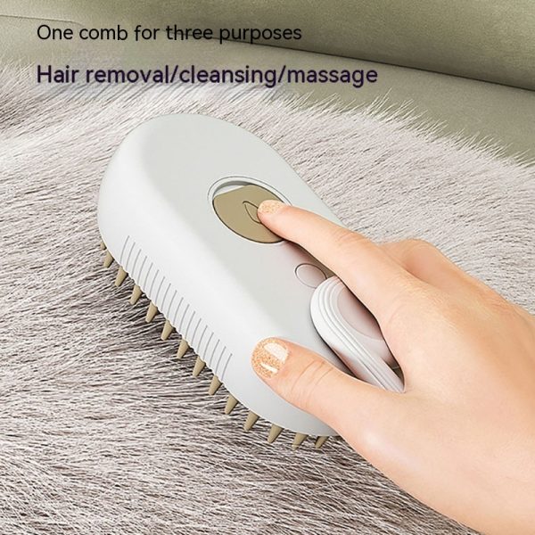 Smart Steam Pet Brush – Amazing 3-in-1 Grooming Tool for Cats & Dogs